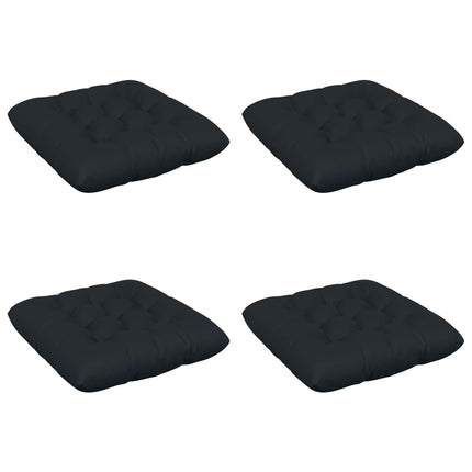 Sædepuder VIANEN 4 stk. 100% polyester Mørk blå 40 x 40 x 12 cm