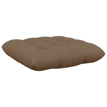 Sædepuder VIANEN 4 stk. 100% polyester Gråbrun 60 x 60 x 12 cm
