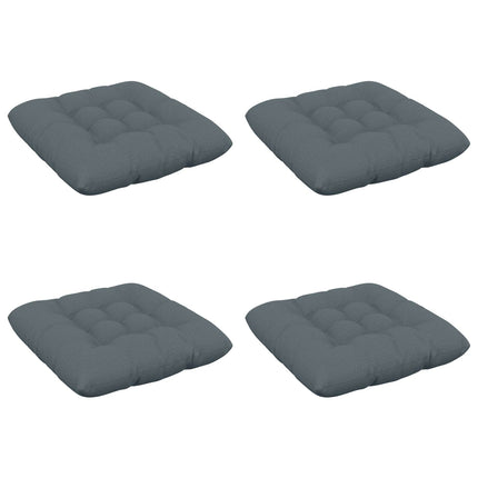Sædepuder VIANEN 4 stk. 100% polyester Blå 60 x 60 x 12 cm