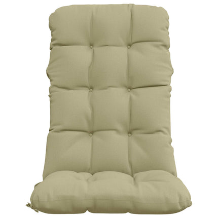 4-delt højt rygstol puder VIANEN 4 pcs 100% polyester Lys grøn
