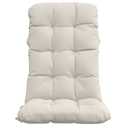 6-delt højt rygstol puder VIANEN 6 pcs 100% polyester Hvid