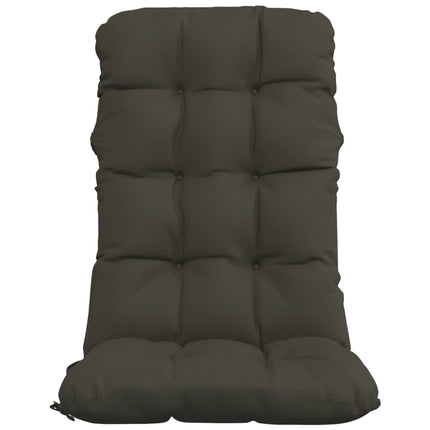 2-delt højt rygstol puder VIANEN 2 pcs 100% polyester Antracit