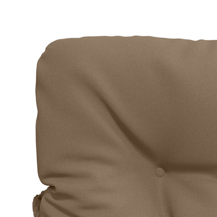 6-delt højt rygstol puder VIANEN 6 pcs 100% polyester Gråbrun