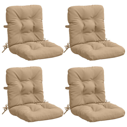 4-delt højt rygstol puder VIANEN 4 pcs 100% polyester