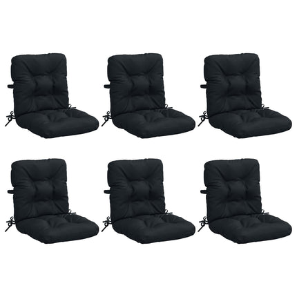6-delt højt rygstol puder VIANEN 6 pcs 100% polyester Mørk blå