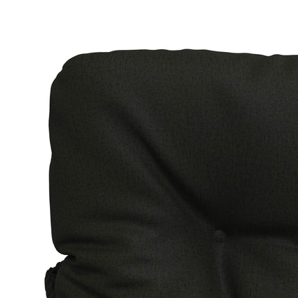 6-delt højt rygstol puder VIANEN 6 pcs 100% polyester Sort
