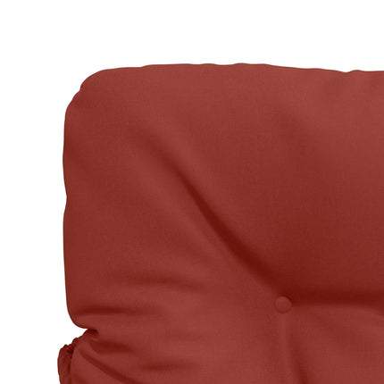 4-delt højt rygstol puder VIANEN 4 stk. 100% polyester Rød