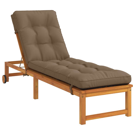 Solseng Pude VIANEN 100% polyester Gråbrun 200 x 50 x 8 cm