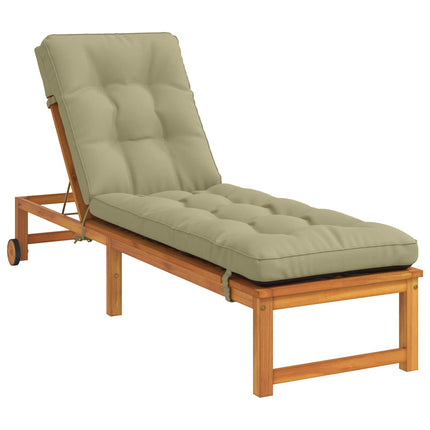 Solseng Pude VIANEN 100% polyester Lys grøn 200 x 55 x 8 cm