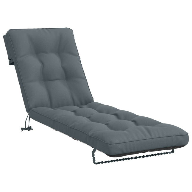 Solseng Pude VIANEN 100% polyester Blå 200 x 55 x 8 cm