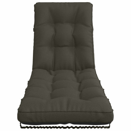 Solseng Pude VIANEN 100% polyester Antracit 200 x 55 x 8 cm