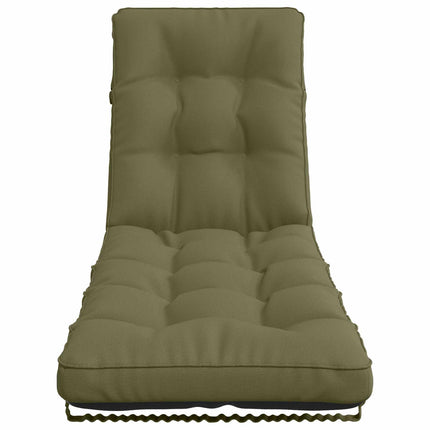 Solseng Pude VIANEN 100% polyester Olivengrøn 200 x 60 x 8 cm