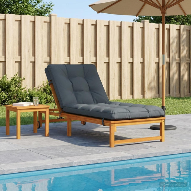Solseng Pude VIANEN 100% polyester Blå 200 x 90 x 8 cm