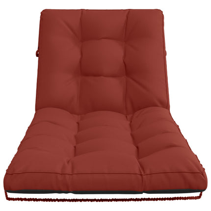 Solseng Pude VIANEN 100% polyester Rød 200 x 80 x 8 cm