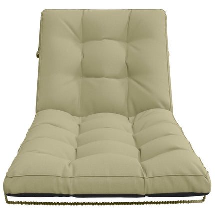 Solseng Pude VIANEN 100% polyester Lys grøn 200 x 90 x 8 cm