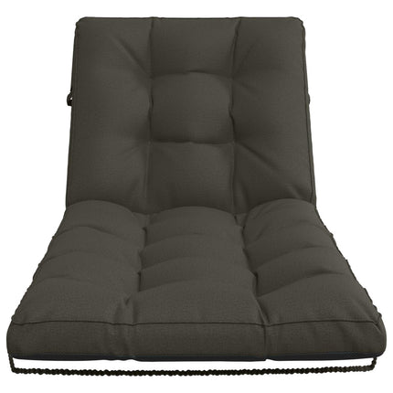 Solseng Pude VIANEN 100% polyester Antracit 200 x 90 x 8 cm