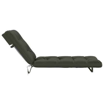 Solseng Pude VIANEN 100% polyester Antracit 200 x 90 x 8 cm
