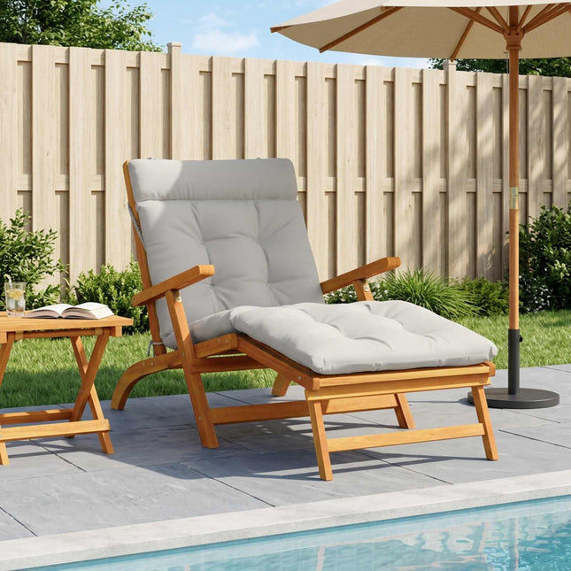 Solseng Pude VIANEN 100% polyester Hvid 200 x 70 x 8 cm