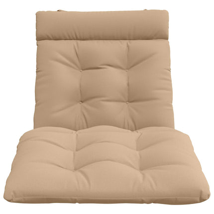 Solseng Pude VIANEN 100% polyester Sandfarvet 200 x 80 x 8 cm