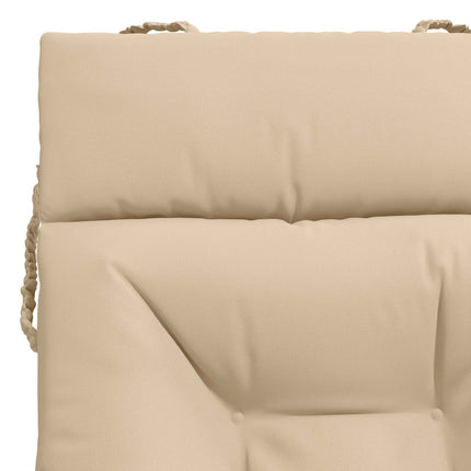 Solseng Pude VIANEN 100% polyester Cremefarvet 200 x 80 x 8 cm