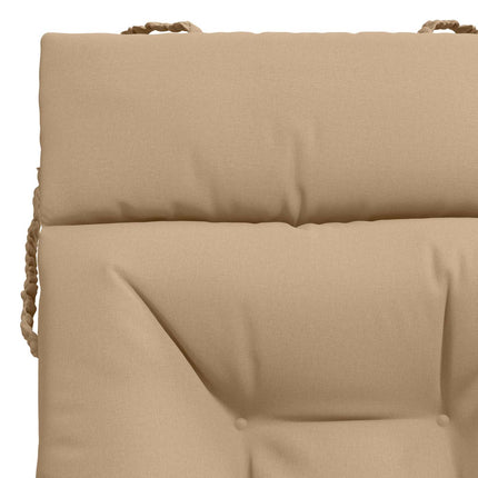Solseng Pude VIANEN 100% polyester Sandfarvet 200 x 90 x 8 cm