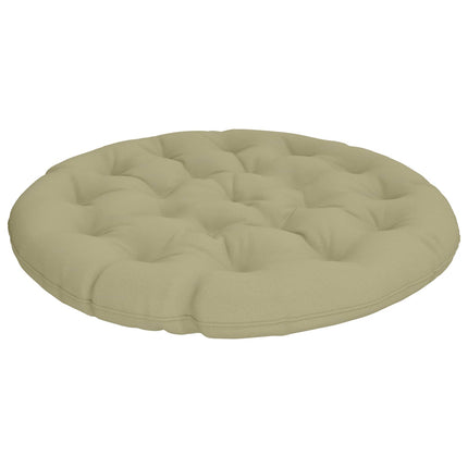 Papasan stolspude VIANEN 100% polyester Lys grøn Ø 130 x 12 cm