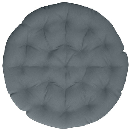 Papasan stolspude VIANEN 100% polyester Blå Ø 130 x 12 cm