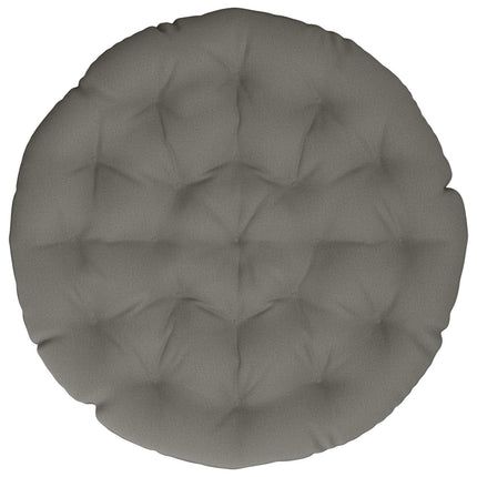 Papasan stolspude VIANEN 100% polyester Grå Ø 130 x 12 cm