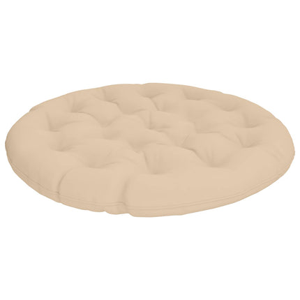 Papasan stolspude VIANEN 100% polyester Cremefarvet