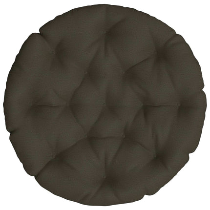 Hængestolspude VIANEN 100% polyester Antracit Ø 80 x 12 cm