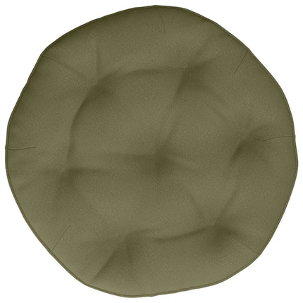 Hængestolspude VIANEN 100% polyester Olivengrøn Ø 60 x 10 cm