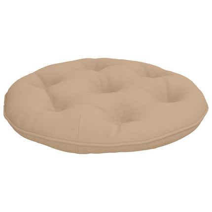 Hængestolspude VIANEN 100% polyester Sandfarvet Ø 60 x 10 cm