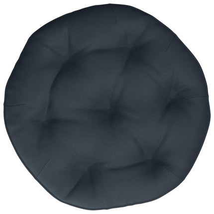 Hængestolspude VIANEN 100% polyester Mørk blå Ø 60 x 10 cm