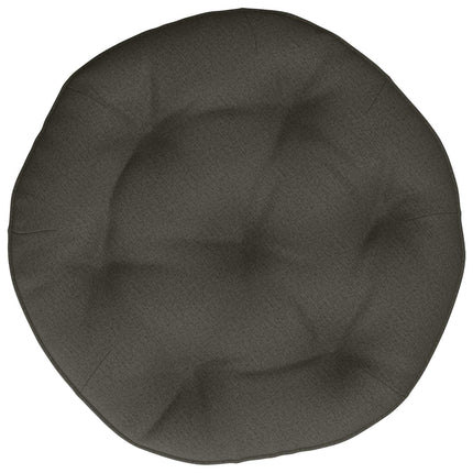 Hængestolspude VIANEN 100% polyester Antracit Ø 60 x 10 cm