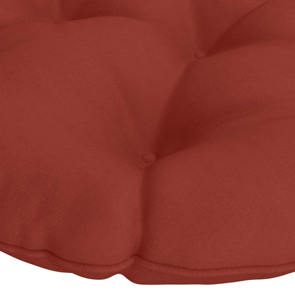 Hængestolspude VIANEN 100% polyester Rød Ø 50 x 10 cm