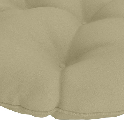 Hængestolspude VIANEN 100% polyester Lys grøn Ø 45 x 10 cm