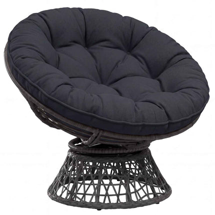 Hængestolspude VIANEN 100% polyester Mørk blå Ø 45 x 10 cm