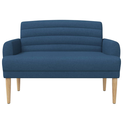 Lænestol med knap tufting Blå 116 x 67 x 80 cm Stof