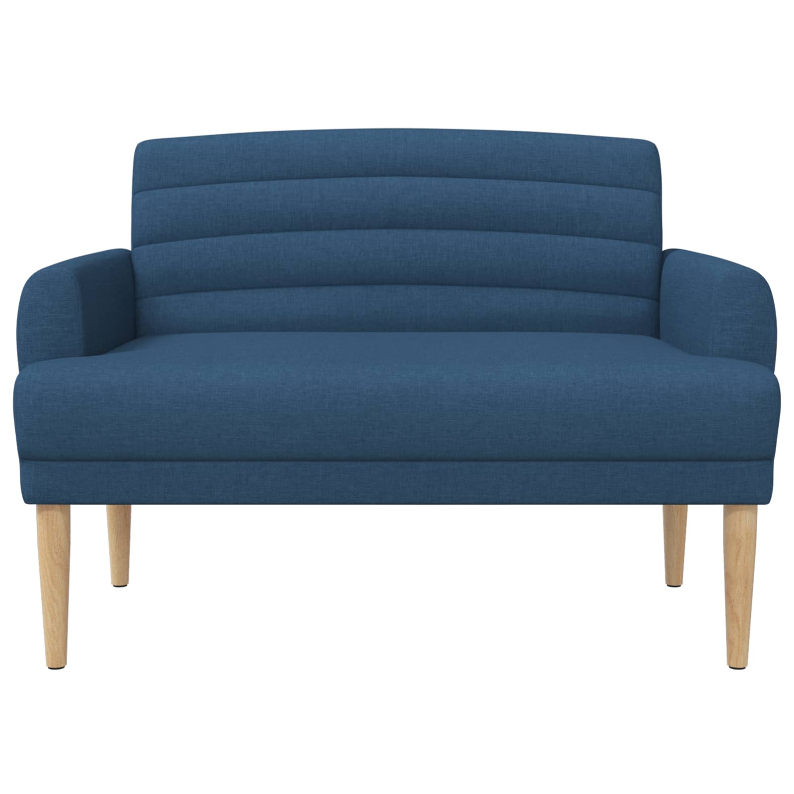 Lænestol med knap tufting Blå 116 x 67 x 80 cm Stof
