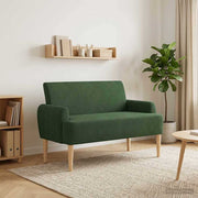 Lænestol med knap tufting Jungle Grøn 116 x 67 x 81 cm