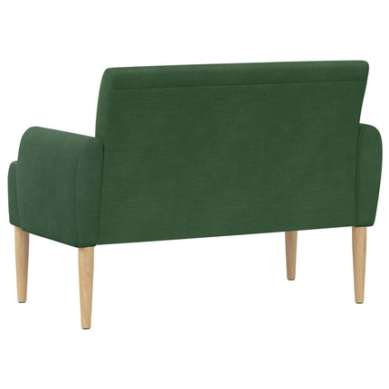 Lænestol med knap tufting Jungle Grøn 116 x 67 x 81 cm