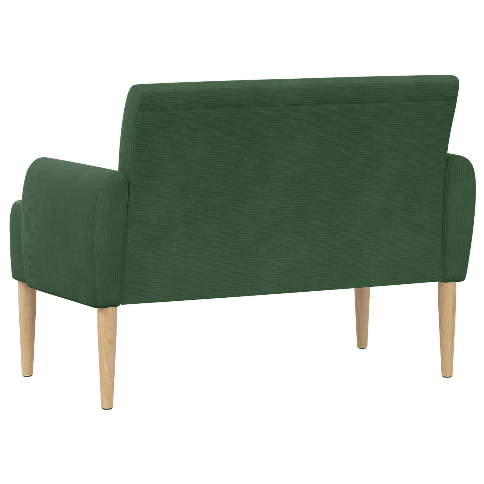 Lænestol med knap tufting Jungle Grøn 116 x 67 x 81 cm