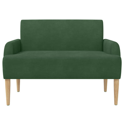 Lænestol med knap tufting Jungle Grøn 116 x 67 x 81 cm