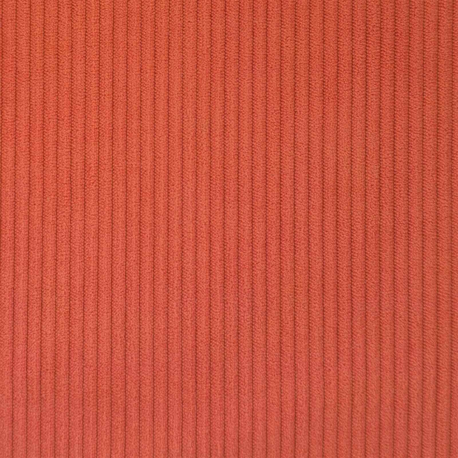 Lænestol med knap tufting Rød orange 116 x 67 x 81 cm