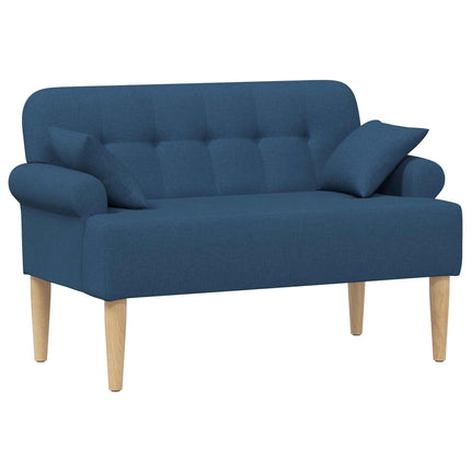 Lænestol med knap tufting Blå 120 x 65 x 79 cm Stof