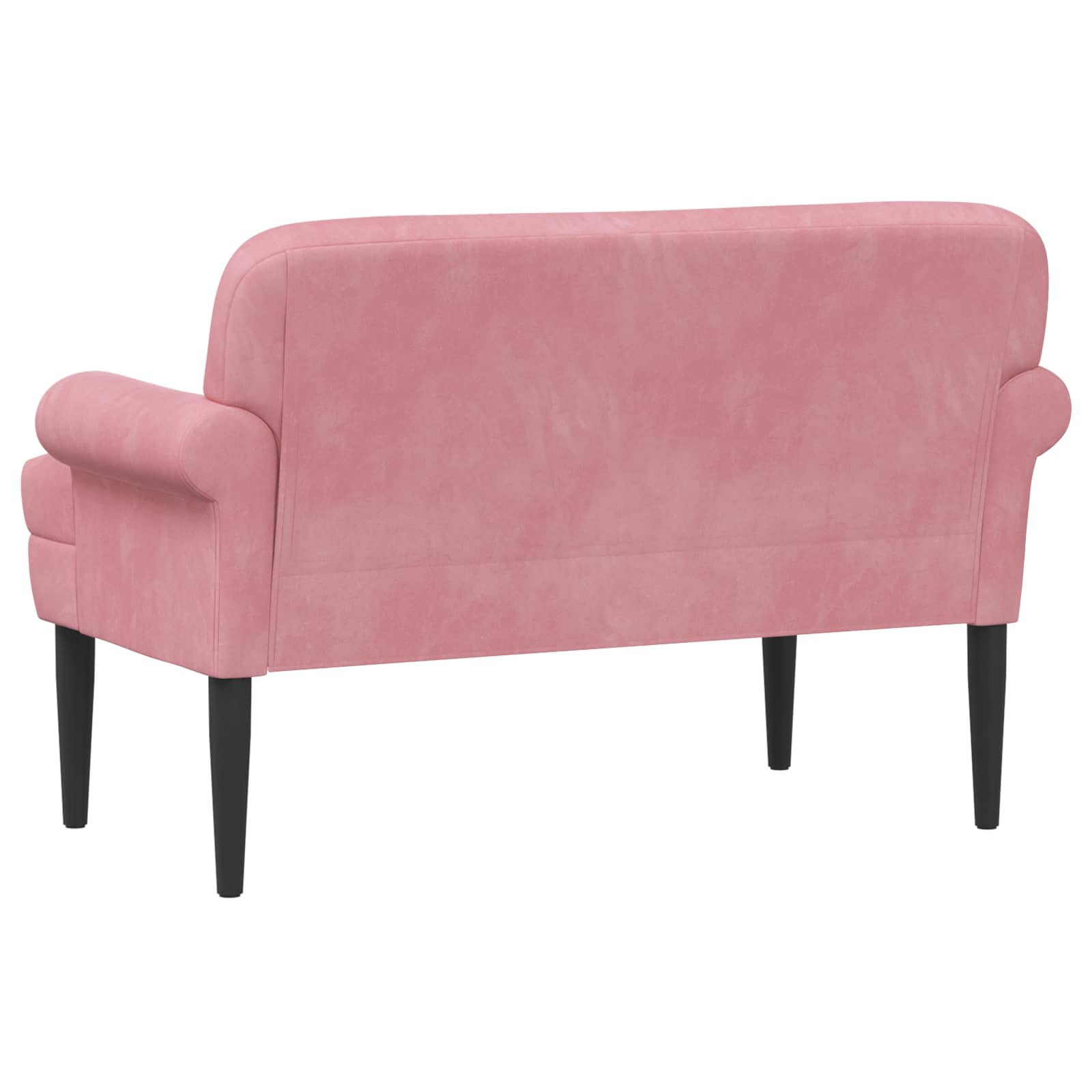 Lænestol med knap tufting Lyserød 120 x 66 x 78 cm Velour (V)