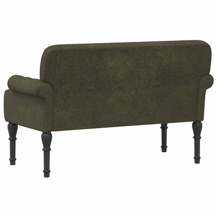 Lænestol med knap tufting Army Grøn 120 x 65 x 78 cm