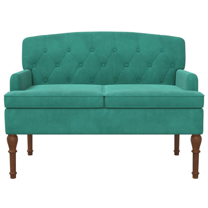 Lænestol med knap tufting Turkis 111 x 65 x 79 cm Fløjl