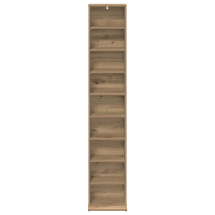 CD Skab Artisan-eg 33 x 23,5 x 175 cm Konstrueret træ