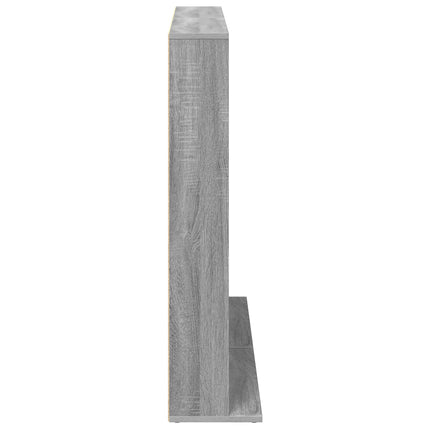 CD Skab 2 stk. Grå Sonoma 65 x 23,5 x 97,5 cm Konstrueret træ